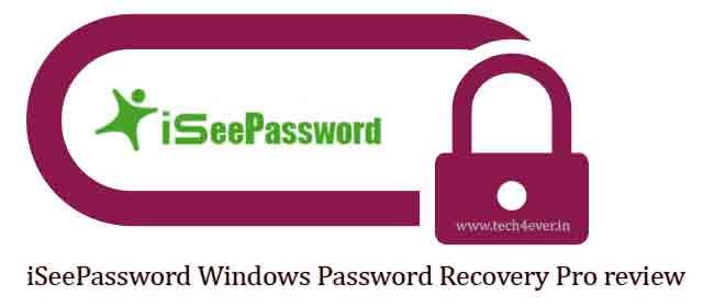 iSeePassword Windows Password Recovery Pro