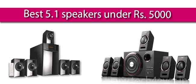 best 5.1 speakers under Rs 5000