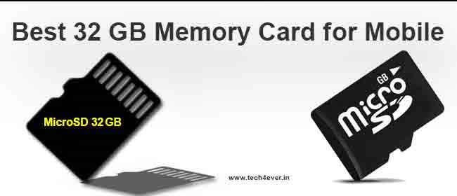 Best 32 GB Memory Card for Mobile