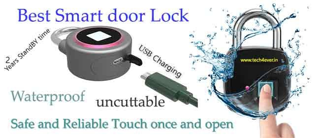 Best Smart door Lock with fingerprint