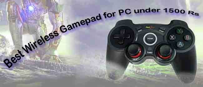 Best Wireless Gamepad for PC under 1500 Rs