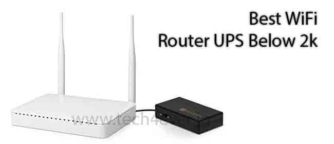 Top 3 Best WiFi Router UPS under 2000 Rs in India Best WiFi Router UPS under 2000