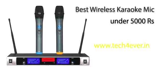 Best Wireless Microphone Under 5000 Rs