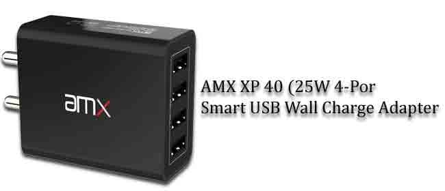 AMX X40 USB charger