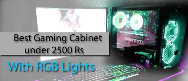 Best Gaming Cabinet under 2500 Rs
