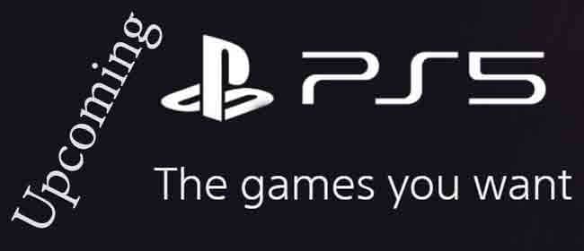 Upcoming PS5 Games