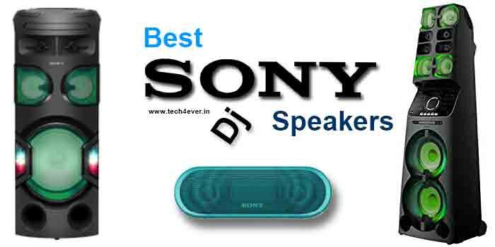 best Sony speakers in India