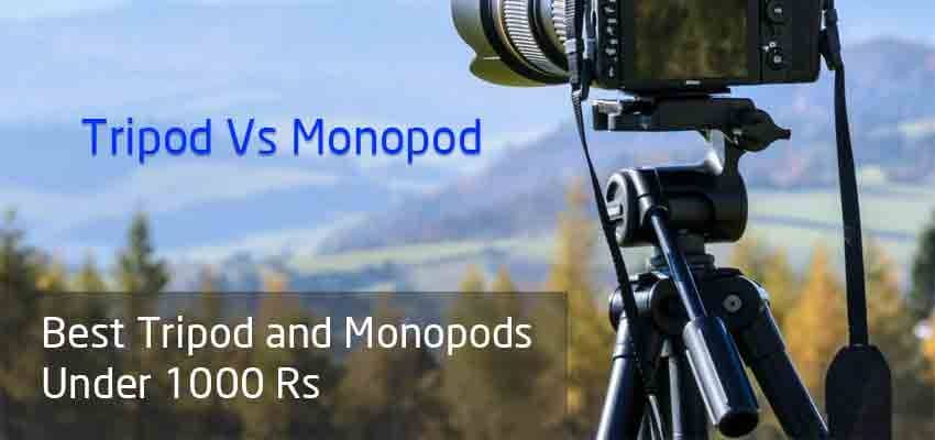 Tripod and Monopod Under 1000 Rs