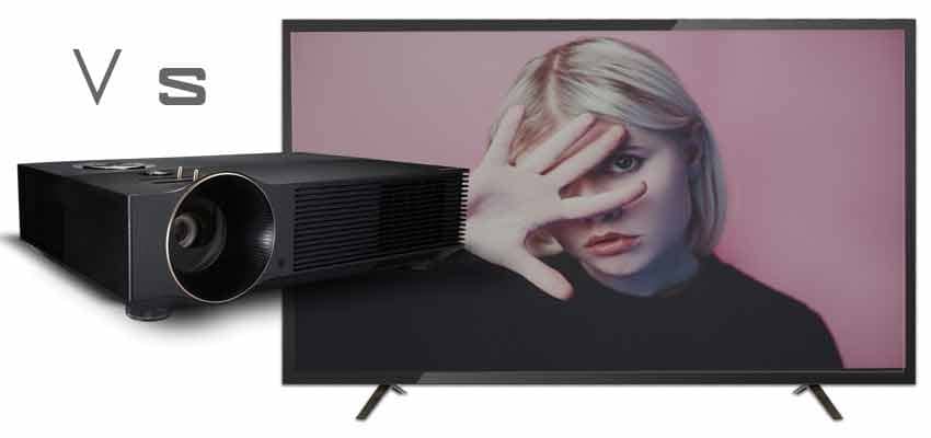 Projector vs tv for eyes